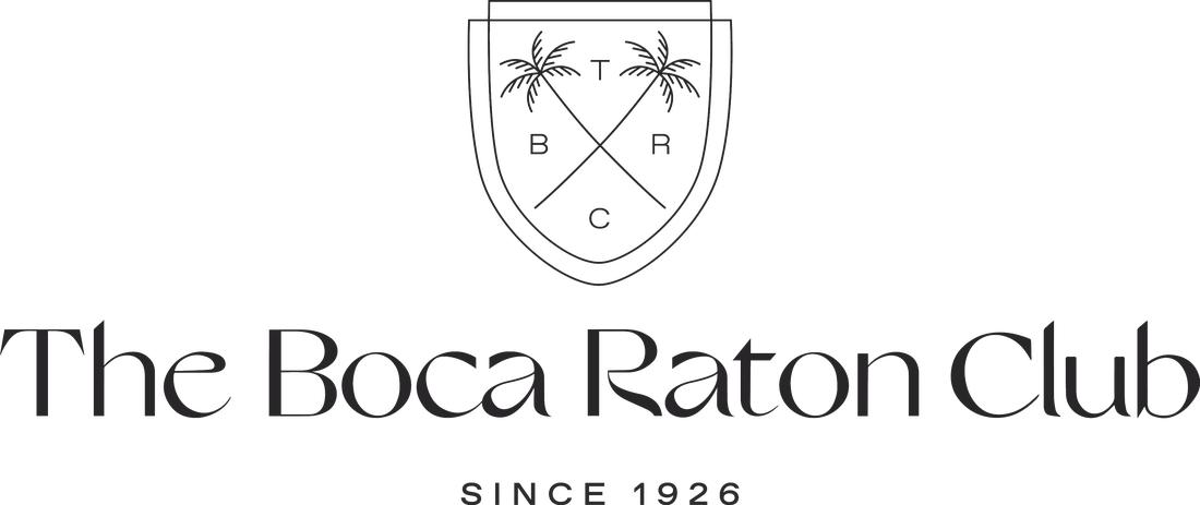 The Boca Raton Club Logo with Crest